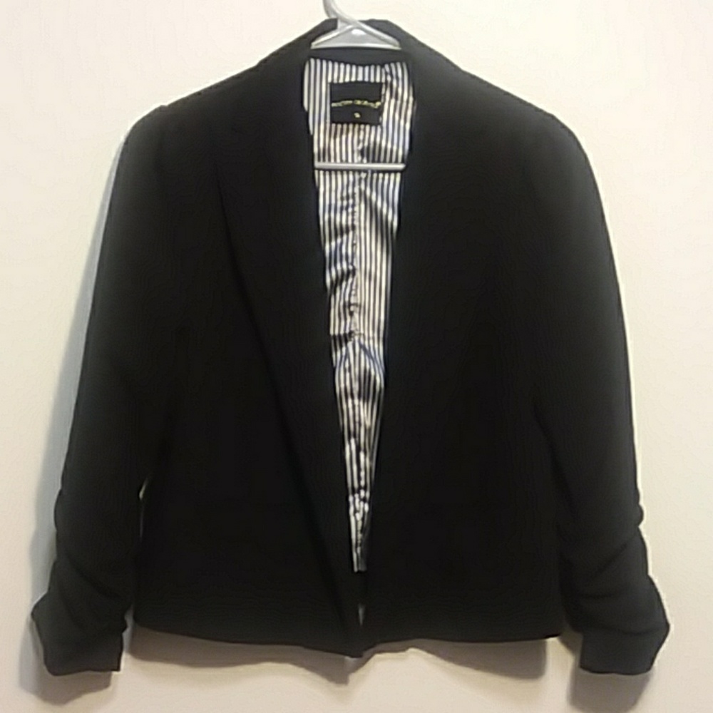 Poetry black blazer